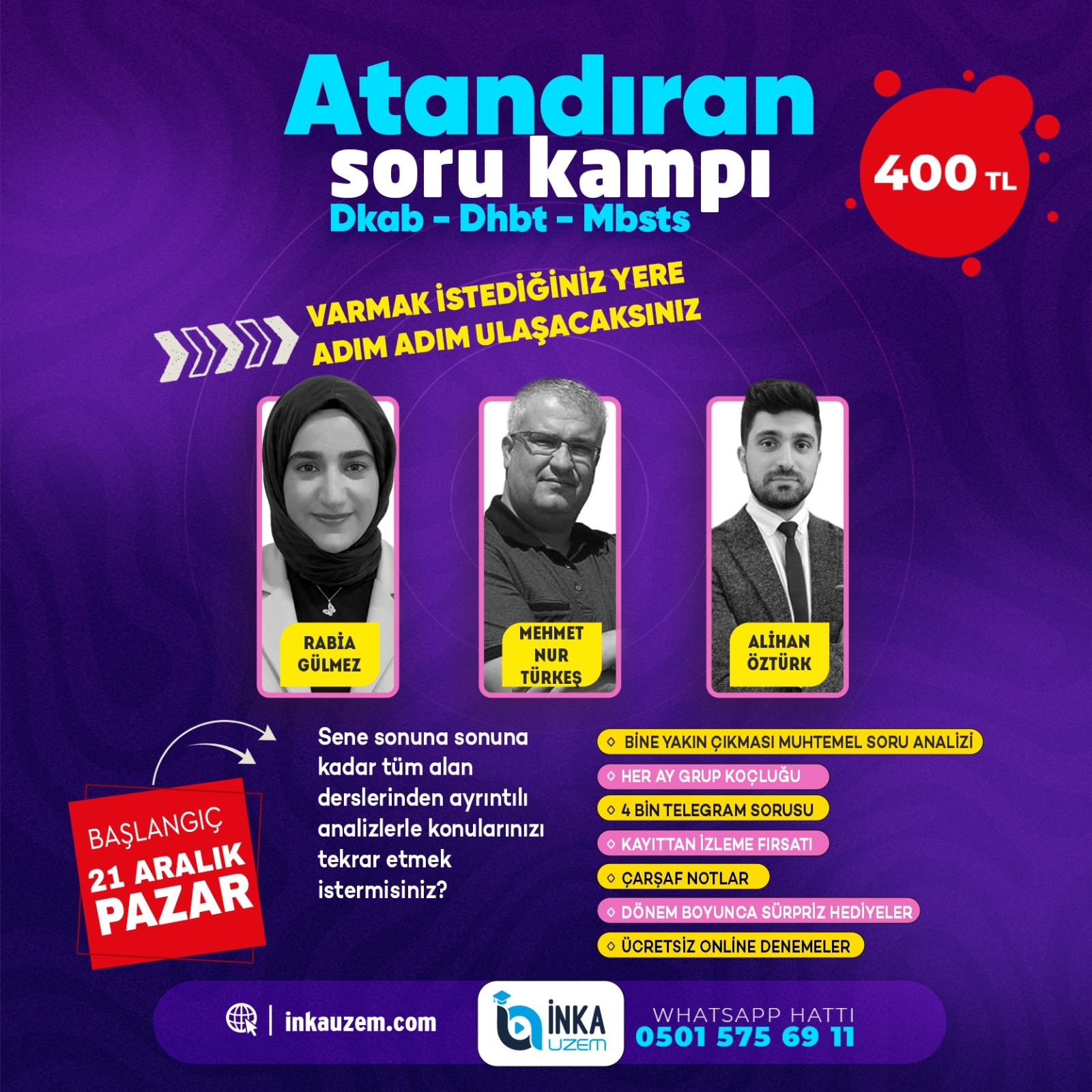 DKAB ARALIK SORU ÇÖZÜM KAMPI