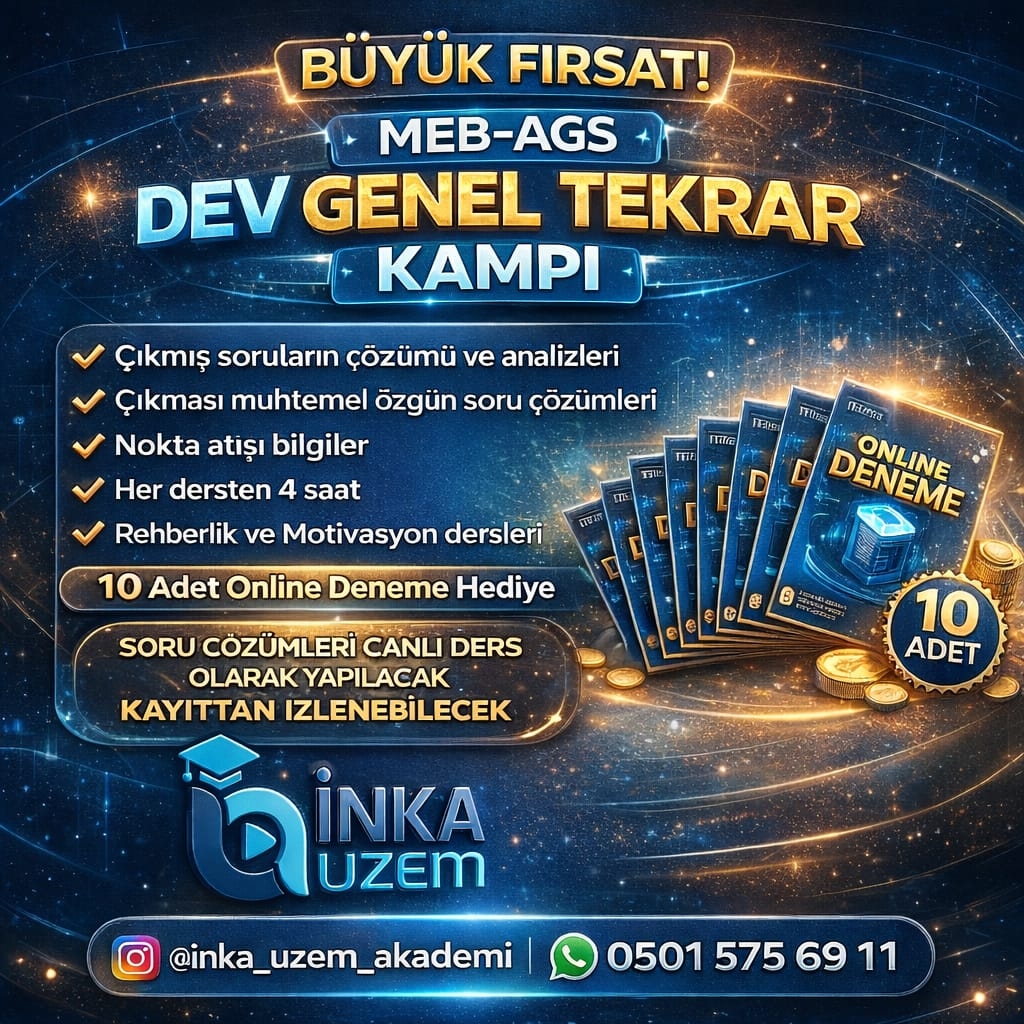 MEB -AGS GENEL TEKRAR KAMPI