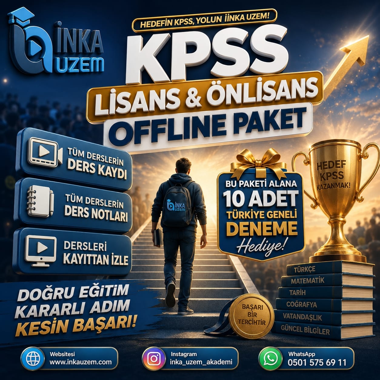 KPSS LİSANS - ÖNLİSANS OFFLİNE PAKET